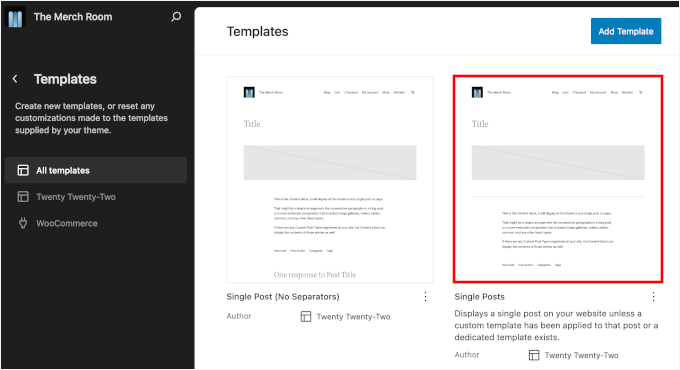 The Single Posts template for blog posts-templates-singleposts The Single Posts template for blog posts