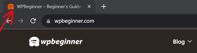 WPBeginner favicon