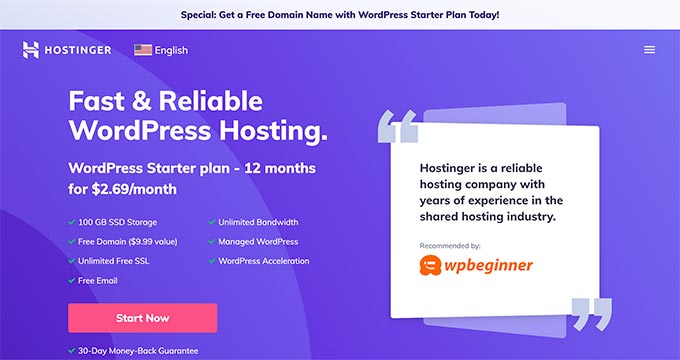 WebHostingExhibit hostingerwebsite 8 Fastest WordPress Hosting in 2023 (Performance Tests)  