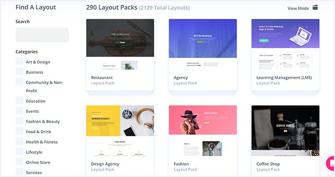 Divi Layouts