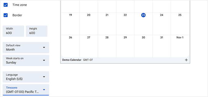 Configure your Google Calendar time zone Configure your Google Calendar time zone