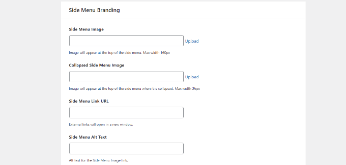 WebHostingExhibit side-menu-branding-settings How to White Label Your WordPress Admin Dashboard  
