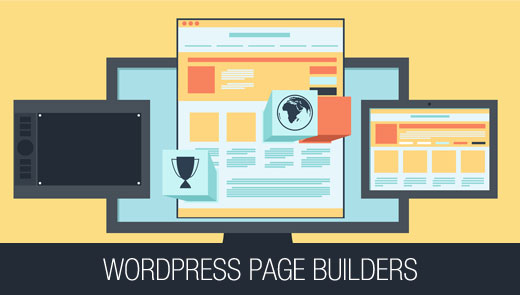 Drag and drop page builders for WordPress themes