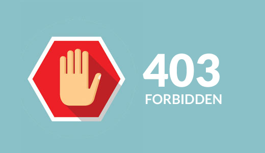 What is WordPress 403 Forbidden