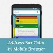 How to Change the Color of Address Bar in Mobile Browser to Match Your WordPress Site