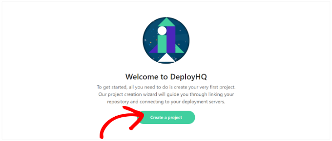 Create a project in deploy