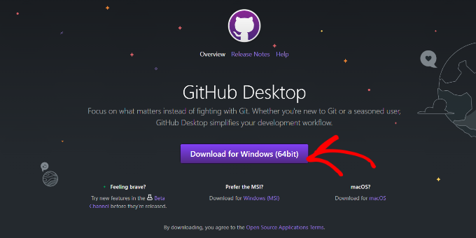 Download the GitHub client