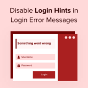 How to disable login hints in WordPress login error messages