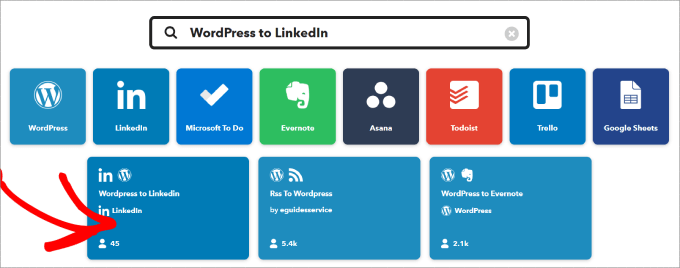 WordPress to LinkedIn 