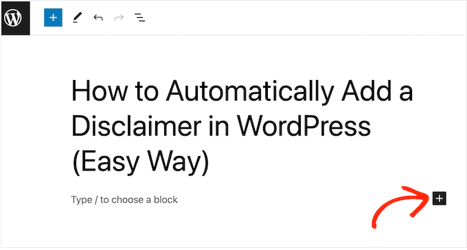 Adding a navigation block to a WordPress page or post