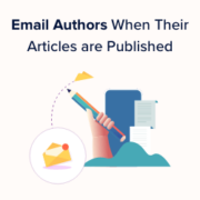 How to email authors when their articles are published in WordPress