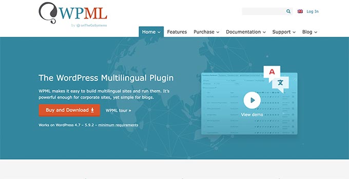 WPML website