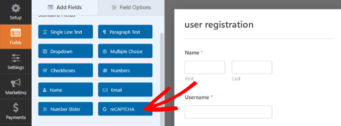 WebHostingExhibit reCaptcha-button-1 How to Stop Spam Registrations on your WordPress Membership Site  