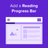 Add reading progress bar in WordPress