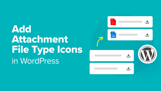 How to add attachment file type icons in WordPress