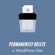 How to Permanently Delete a WordPress Site from Internet
