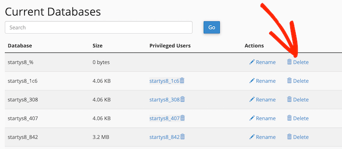 How to permanently delete your WordPress database