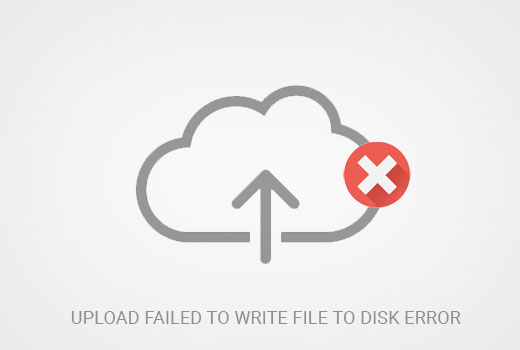 Upload failed error in WordPress