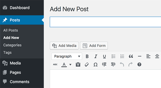 Add payment form to a WordPress post or page