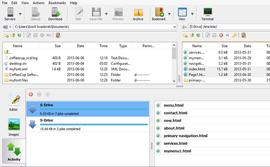 free windows ftp client download