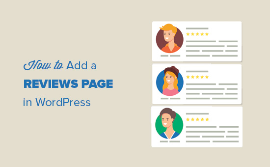 Adding a reviews page in WordPress