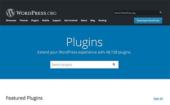 New plugins directory page on WordPress.org