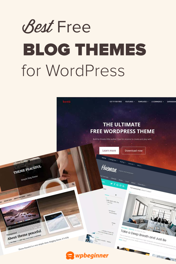 64 Best Free WordPress Blog Themes for 2021 (Expert Pick)