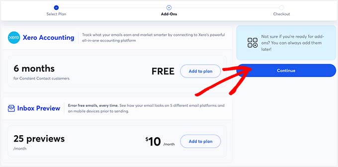 Constant Contact Addon