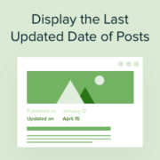 How to Display the Last Updated Date of Your Posts in WordPress