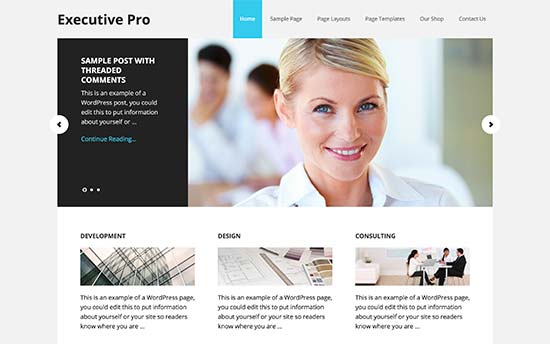 Wordpress Themes For Business
