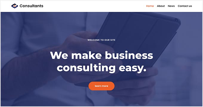 Neve corporate WordPress theme