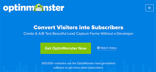 Sign up for OptinMonster