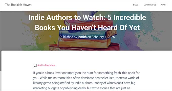 手動で追加されたブックマークボタンのプレビュー