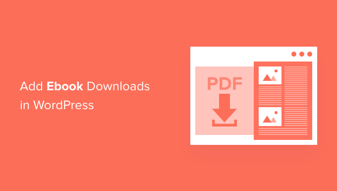 How to add ebook downloads in WordPress