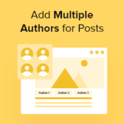 How to add multiple authors (co-authors) for posts in WordPress