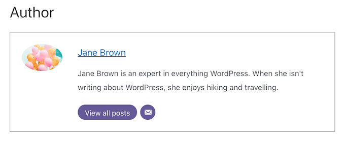 Bagaimana cara menambahkan foto penulis di WordPress