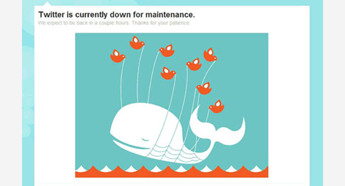Twitter Maintenance Page
