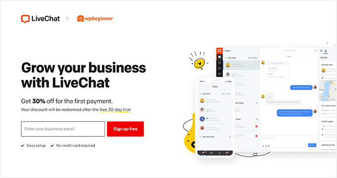 Free live chat trial