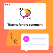 How to redirect user attention with comment redirect