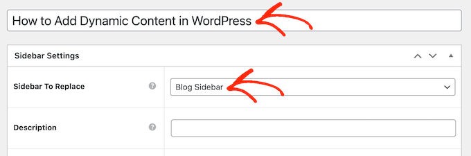 Replacing the built-in sidebar provided by your WordPress theme