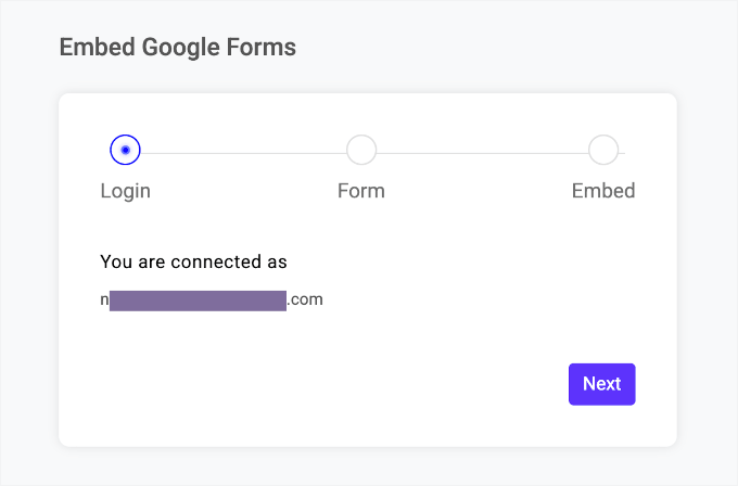Connection confirmation message Connection confirmation message
