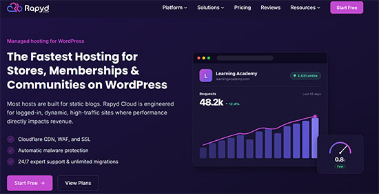 Rapyd hosting