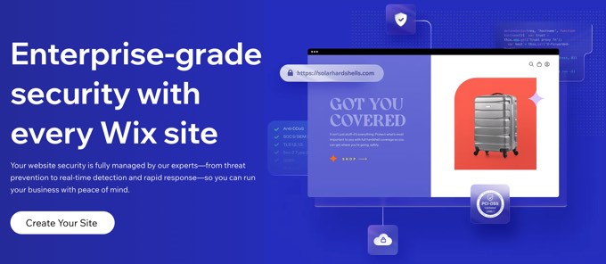 Sicurezza Wix Sicurezza Wix