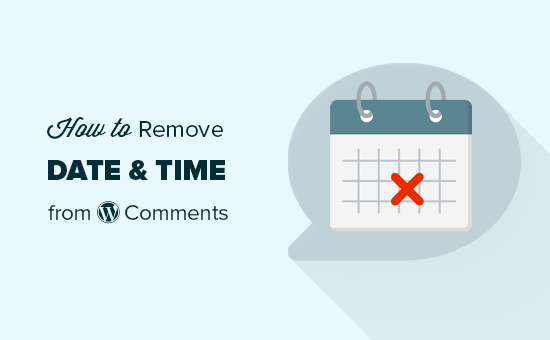 Removing date and time from WordPress comments