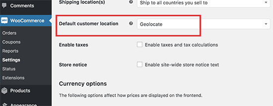 Geolocate without caching