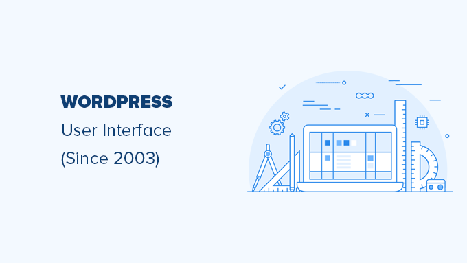 自 2003 年至今 WordPress 用户界面的演变
