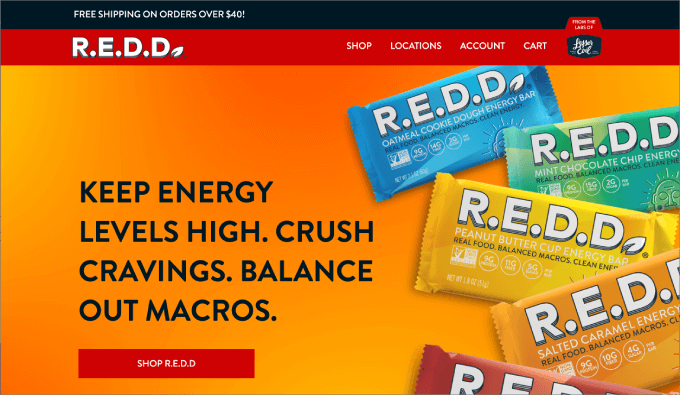 REDD Superfood Energy Bars