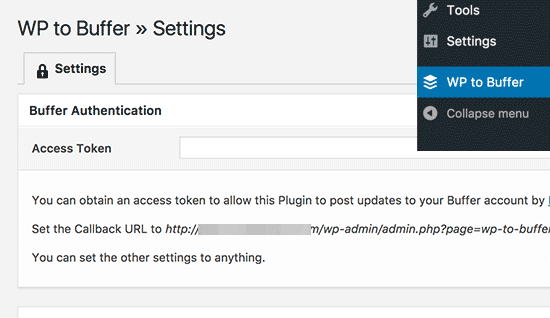 Wptobuffer Settings1