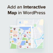 How to add an interactive map in WordPress