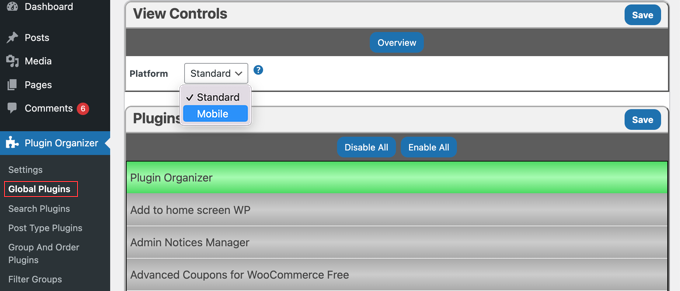 Global Plugins